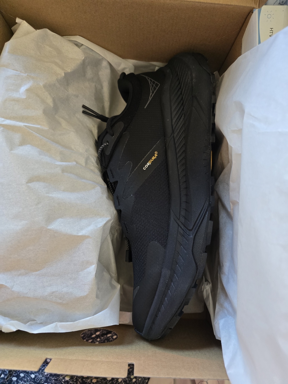 Hoka One One Black Trail Running Shoe